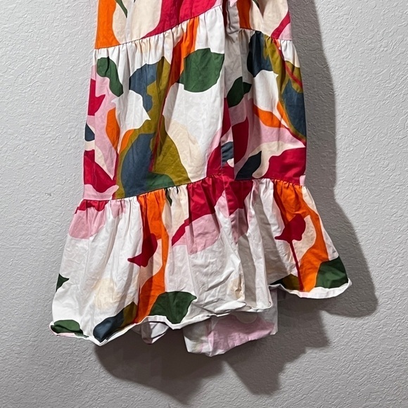 Anthropologie HUTCH wrap dress white floral dress size XS - Picture 8 of 14